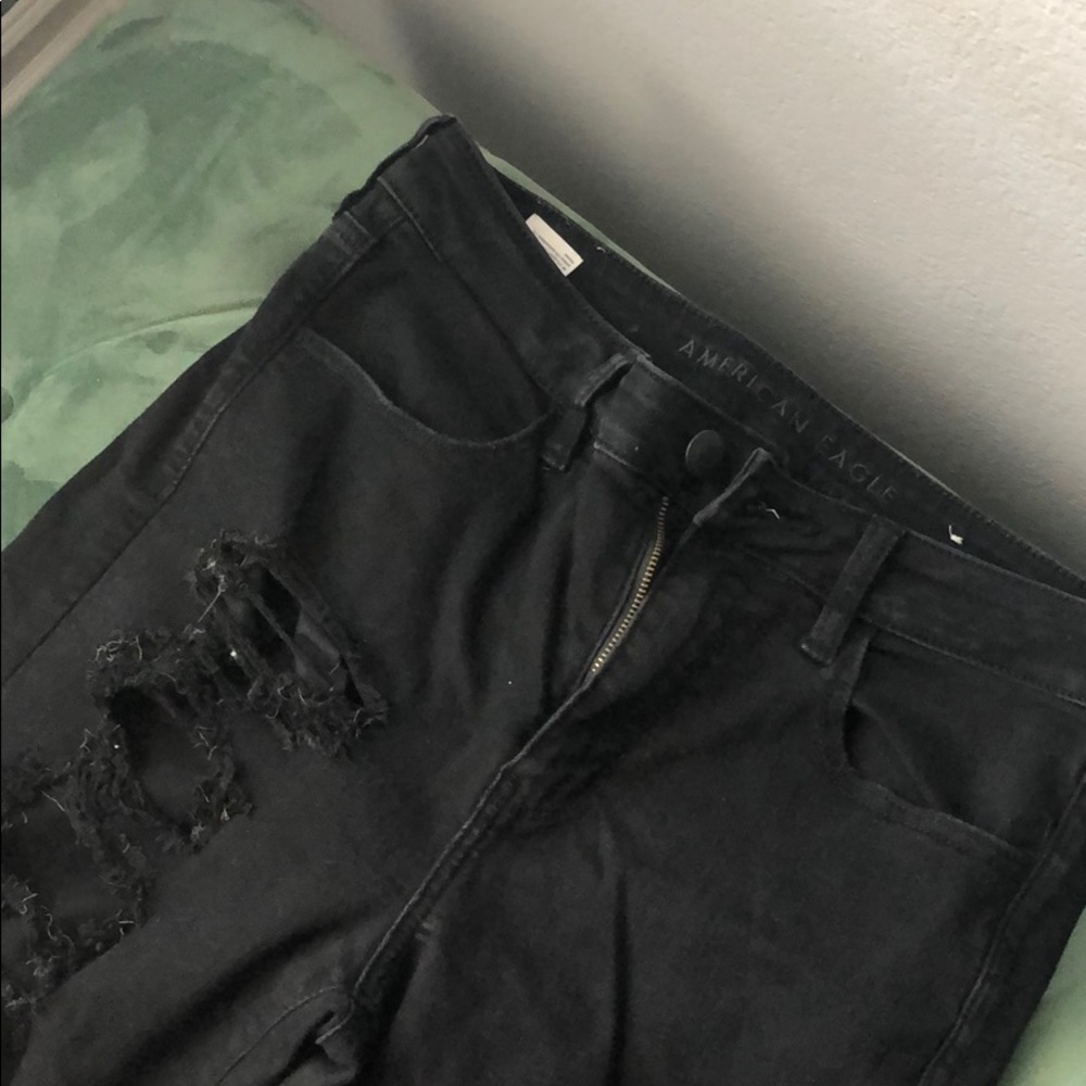 American Eagle Next Level Stretch Distressed Jeans